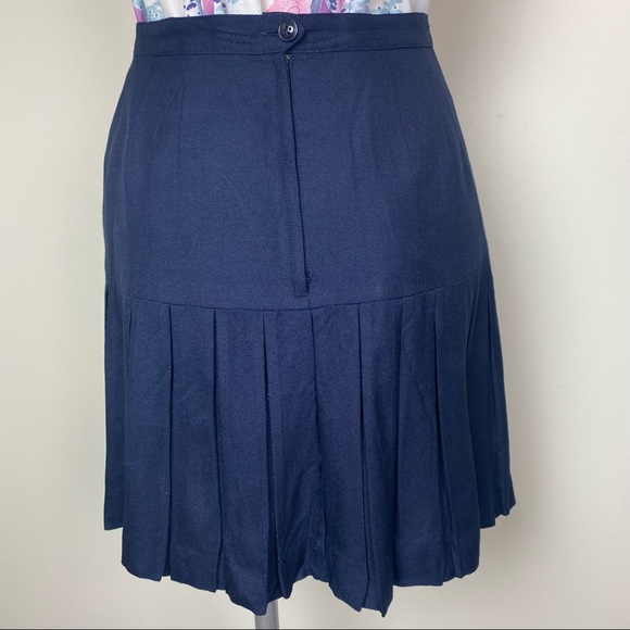 Vintage Sassco Pleated Skirt - Picture 3 of 10